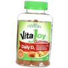Жевательный Витамин Д3, VitaJoy Gummies Daily D3, 120таб Персик (36440108)