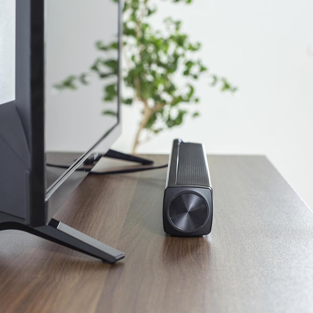 Sanwa Supply Тонкий звуковой динамик (Питание от порта USB) ММ-SPSBA3