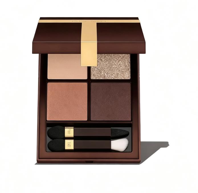 FG 4-Color Eyeshadow Palette 7g Shade 38 Natural Matte Long-Lasting Eye Makeup Kit