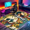 Custom Name Personalized Lionel Messi Print Carpet, Versatile Home Decor Rug, for Playroom, Apartment, Balcony, Entryway, Hallway Gift
