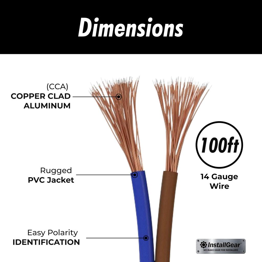 Основной провод для подключения динамиков InstallGear