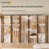 Yeya Simple Wardrobe Storage Cabinet