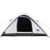 Dome Family Tent for 6 Persons White Blackout Waterproof