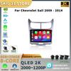 Android 13 для Chevrolet Sail 2009-2014 Автомобильный Радиоприемник Мультимедиа Экран Навигация Стерео 4G GPS Авто Радио Carplay 360 Камера