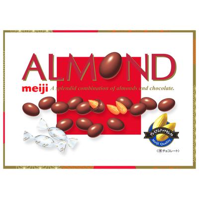 Шоколад Meiji Almond Большая коробка 243г