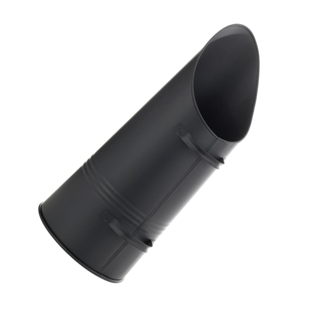 Leecroft Coal Hod Black Rolled Handle 23''