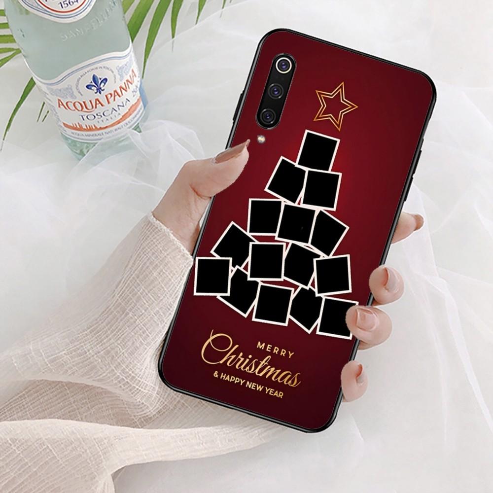 Merry Christmas Tree Phone Case For Xiaomi Mi 5X 8 9 10 11 12 lite pro 10T PocoX3pro PocoM3 Note 10 pro lite