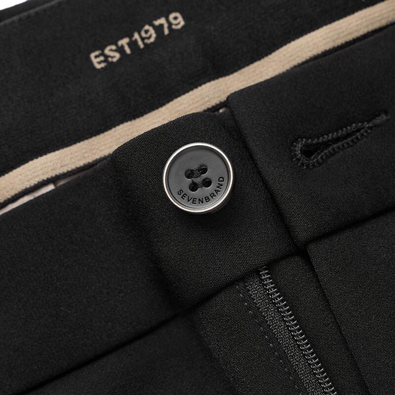 Мужские брюки Qipai в стиле business casual прямого кроя