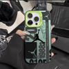Мультяшный летающий баскетболист чехол для iPhone 15 Plus, противоударный, матовый чехол для iPhone 16 Pro Max, модный.