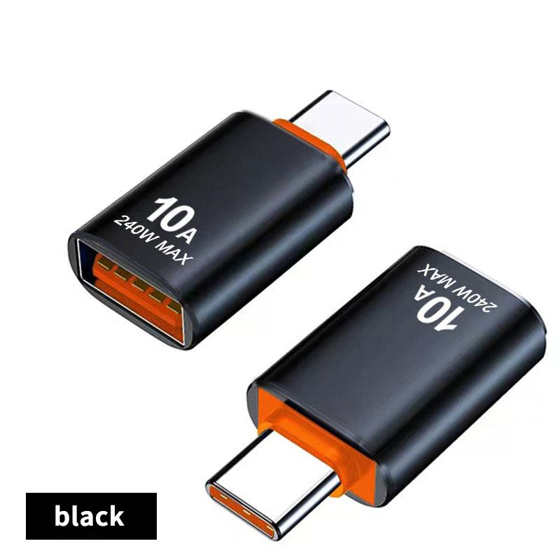 Elough 10A USB Type-C на USB-A Адаптер USB 3.0 на Type-C OTG Конвертер Разъем для Macbook Ipad Huawei Xiaomi Samsung