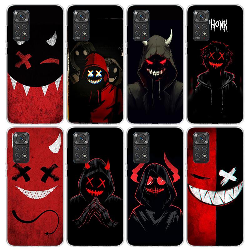 Devil Bad Boy Anime Phone Case For Xiaomi Redmi Note 10 11 12 13 14 15 Pro Plus 11S 12S 14S 11T 11E 10S Soft TPU Back Cover Redm