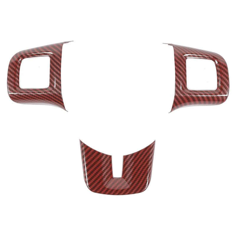 Декоративный чехол на руль автомобиля для Dodge Challenger Charger Durango Dart 2009-2014 Journey 2013-2022 Интерьер