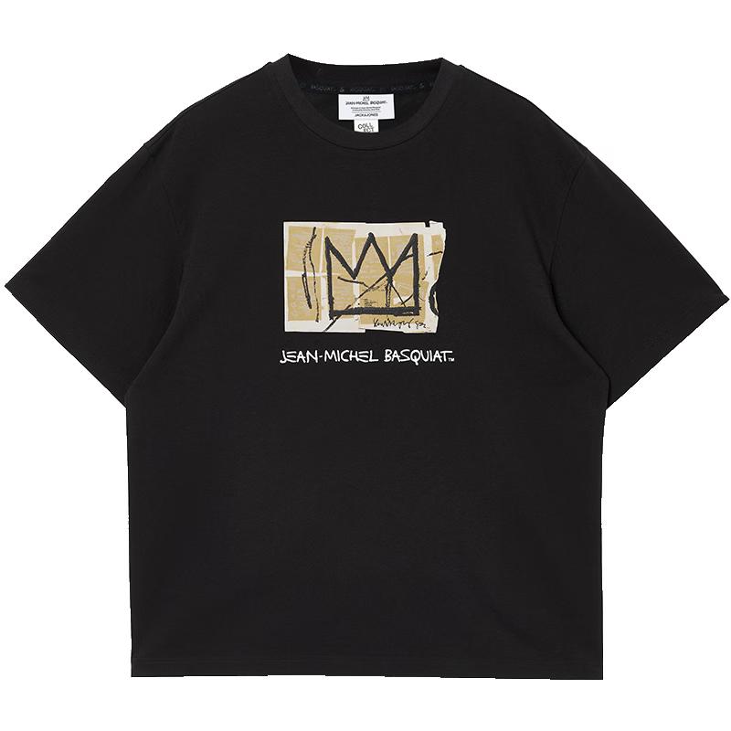 Мужская футболка Jack & Jones с принтом в стиле граффити, с эффектом прохлады