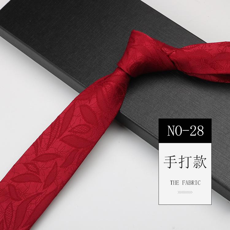 Деловой галстук мужской ручной работы, свадебный для жениха, для работы, банкетный, высококлассный узор, 8 см длиной