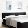 Headboard Black 180 cm Velvet