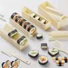 Sushi Make Machine Cutter Sushi Maker Kimbap Japanse Sushi Rolls Mold Round Square Heart-shaped Rice Balls Molds Kitchen Tool 1