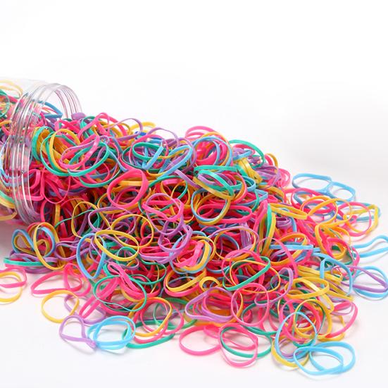 100 шт резинки для домашних животных, разноцветные, высокоэластичные резиновые эластичные бантики для волос для домашних животных для кошек