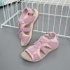 Женские летние сандалии, женские тапочки, повседневная обувь, женская пляжная обувь на плоской подошве, женские шлепанцы, сандалии