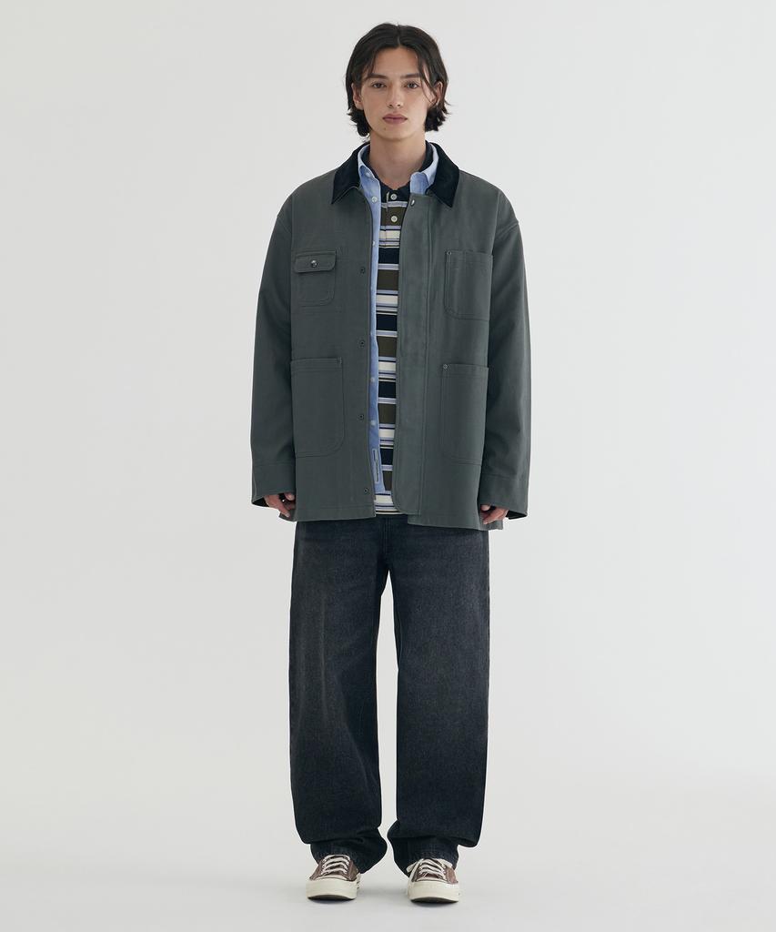 Covernat 4Pkt Work Jacket Dark Gray