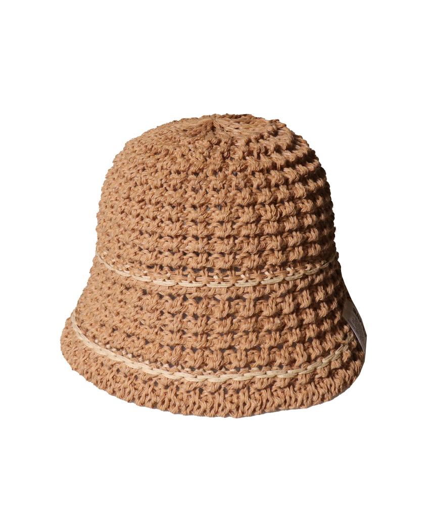 Минималистичная коричневая панама Seullipiseullib Line