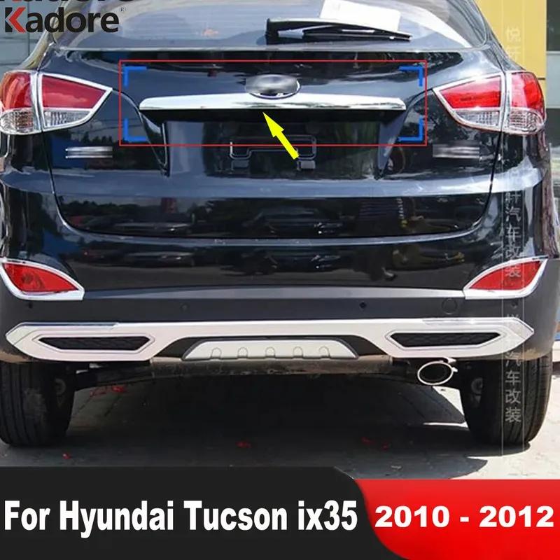 Хромированная декоративная накладка на крышку багажника для Hyundai Tucson IX35 2010 2011 2012, Аксессуары