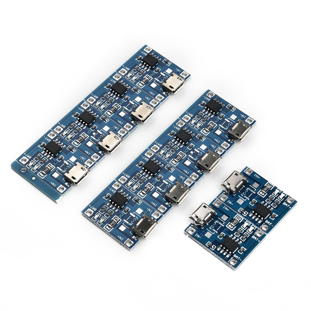 10 шт. в комплекте TP4056 USB-модуль зарядного устройства 5 В 1 А 18650-плата для зарядки литиевой батареи