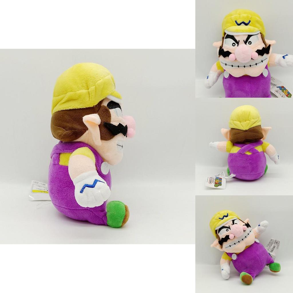 Редкая плюшевая игрушка Nintendo Super Mario Bros Варио 28 см Мягкая кукла для коллекционеров