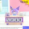 Cartoon Cute Desktop Calendar Anime Kuromi Cinnamoroll Melody Kt Cat Calendar Kawaii Desktop Decoration Schedule Planner Gifts