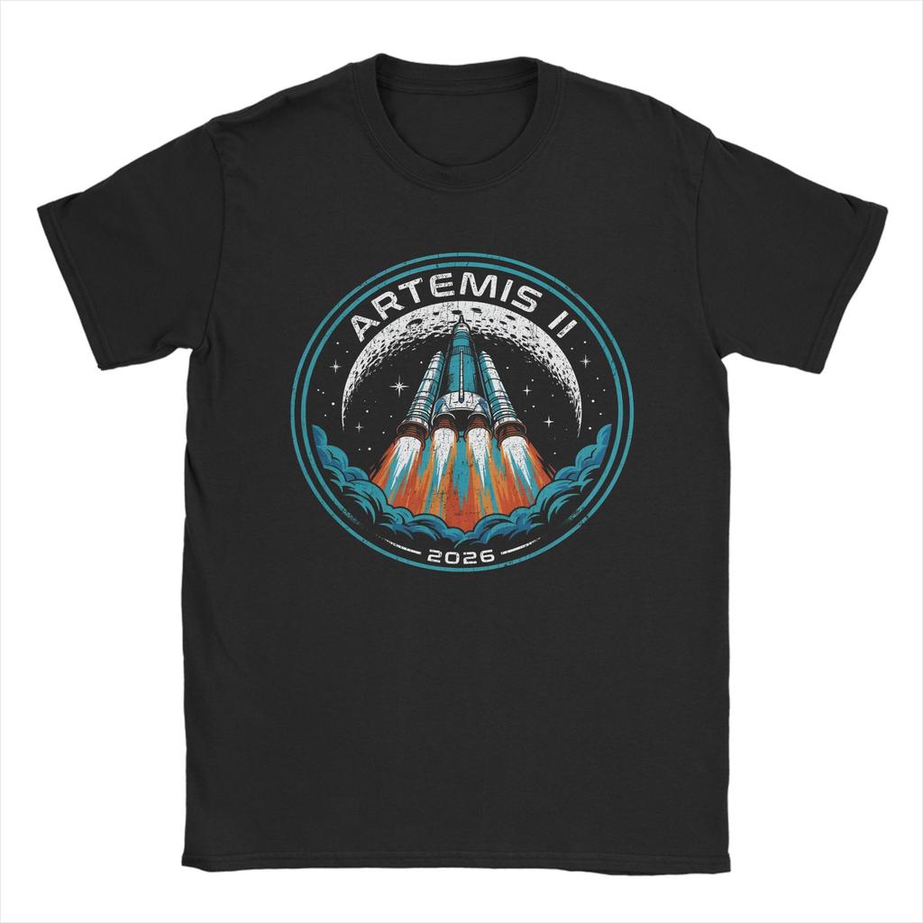 Artemis Space TShirt Summer Cotton TShirts For Unisex Casual Tee Shirt ShortSleeved Vintage Tees