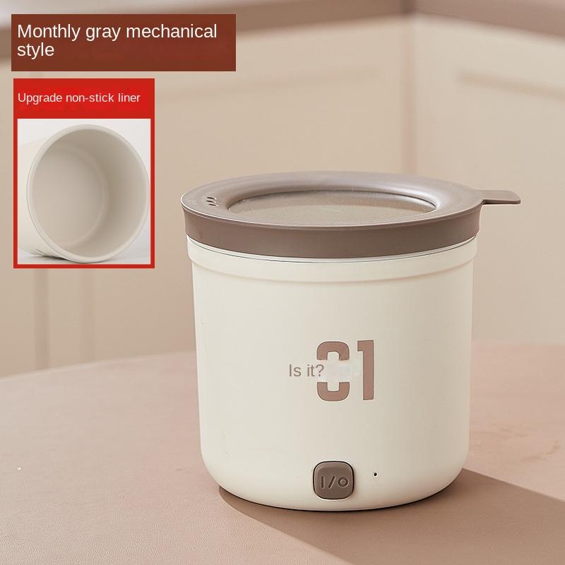 1L Многофункциональная электрическая плита с антипригарным покрытием, лапшеварка быстрого приготовления, 220 В, лапшеварка в чашке, горячая кастрюля