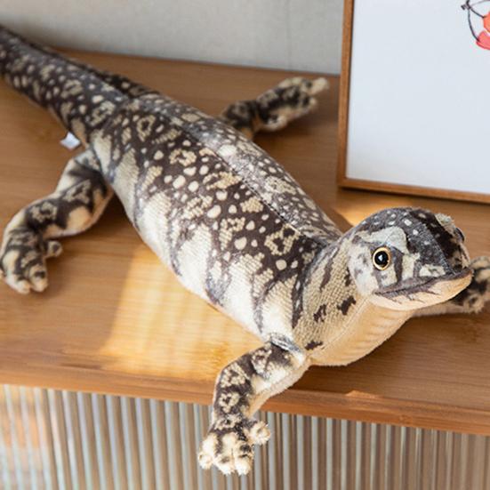 Реалистичная плюшевая игрушка ящерица 29" Мягкая игрушка ящерица имитация хамелеона плюшевый подарок для детей