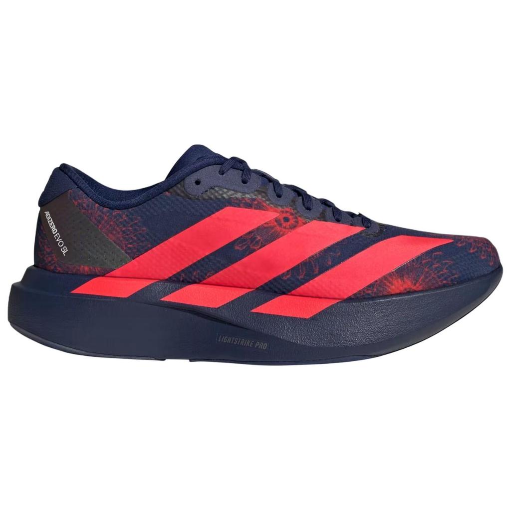 adidas Adizero Evo Sl Удобные Легкие Беговые Кроссовки Женские Кеды Глубокий Синий KI9159