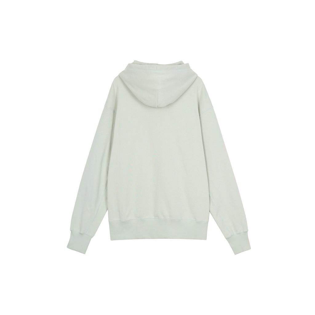 Nike Мужская толстовка с капюшоном из французского терри с вышитым логотипом, зеленая DA0024-017