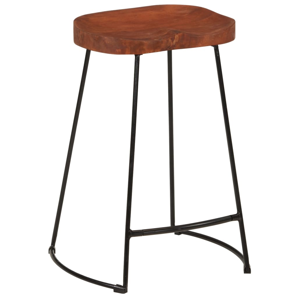 Gavin Bar Stool Set 2 pcs 45 x 40 x 63 cm Solid Mango Wood
