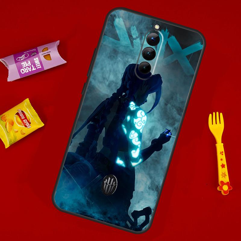 Аркейн Джинк Ви Аниме Для ZTE Nubia Red Magic 8 Pro Plus Мягкий Чехол Для Redmagic 7 Pro 7S 5G 5S 6R 6S 6 Pro Чехол