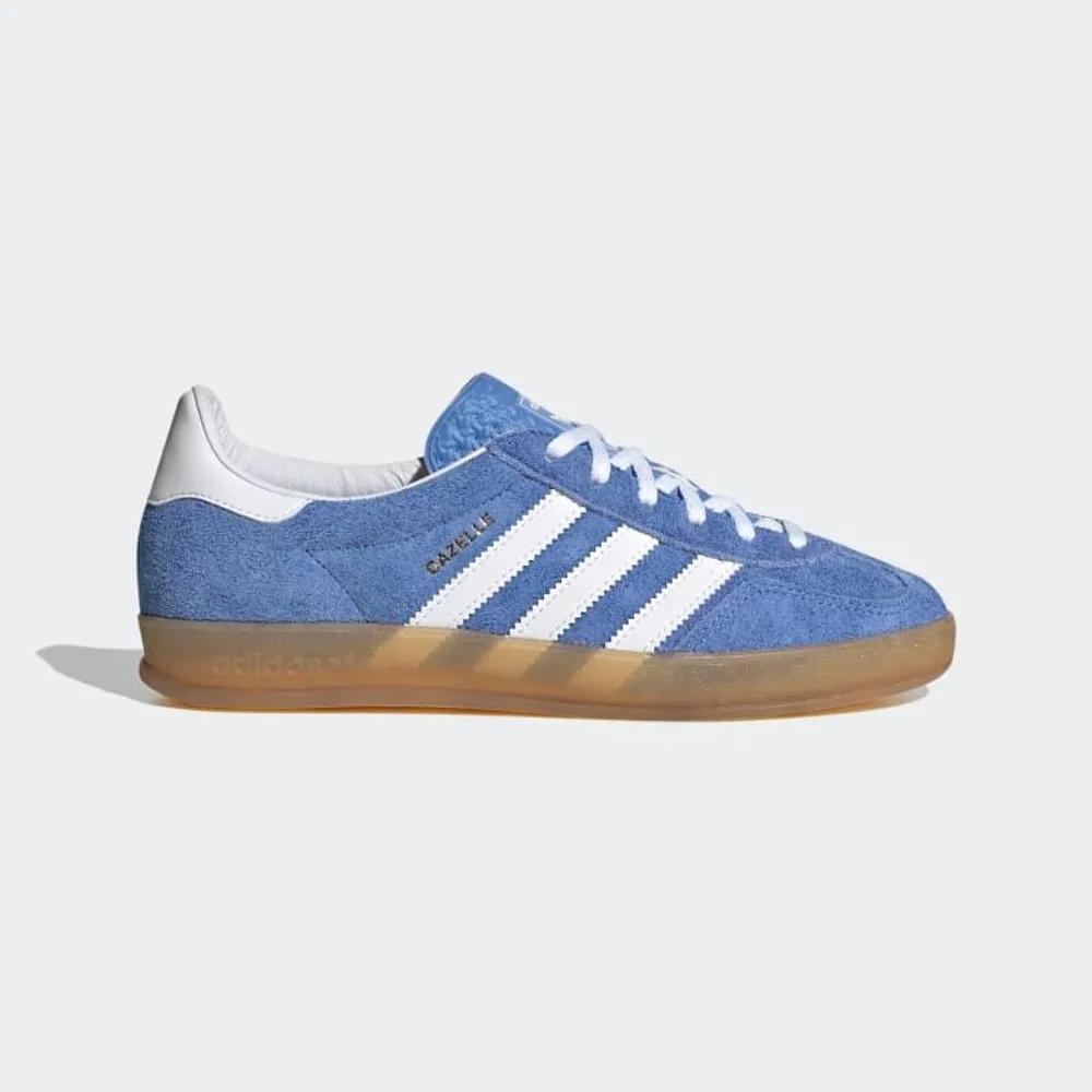 adidas Gazelle Indoor Originals Blue Fusion Cloud White Gold