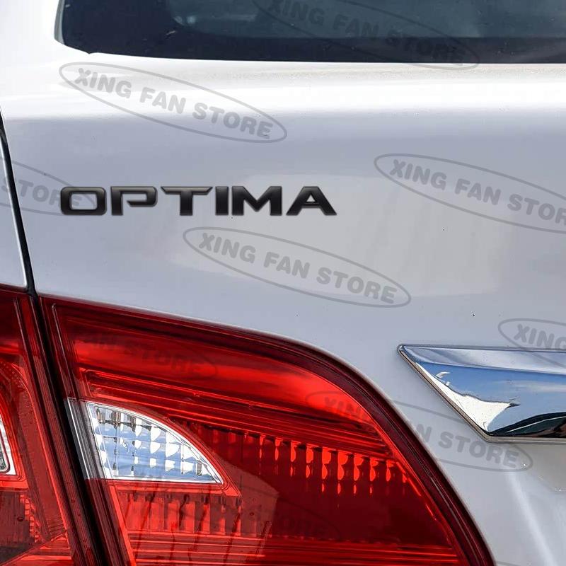 Автостайлинг Для Optima Надпись Эмблема GT Line K5 Lotze SX Авто Задний Багажник Значок Наклейка Кузова Аксессуары