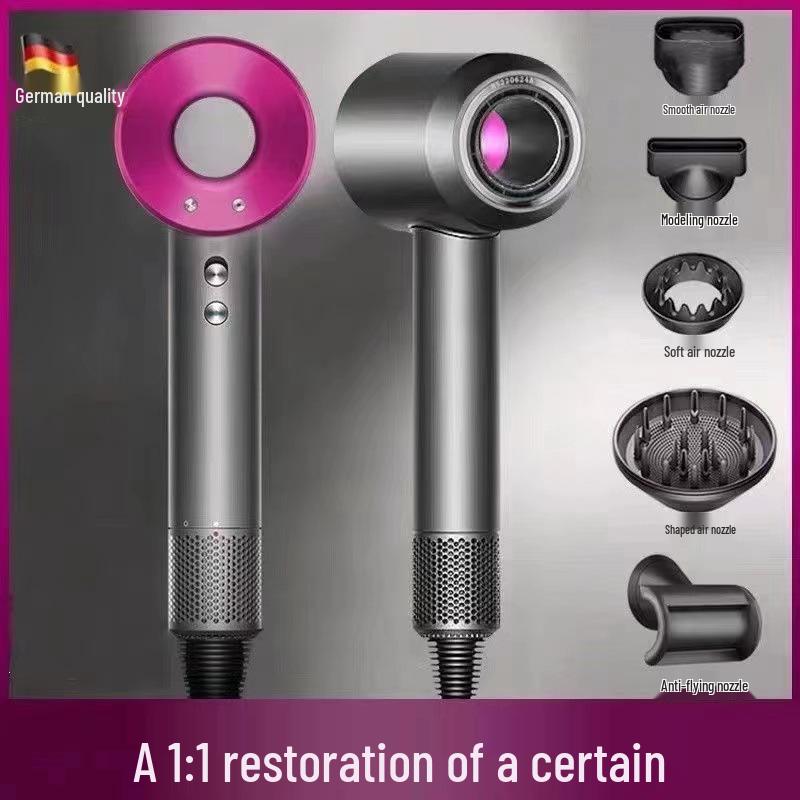 Профессиональный фен высокой мощности: Постоянная температура, бесшумный дизайн для ухода за волосами в отелях и супермаркетах.