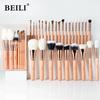 Pink Makeup Brushes High Quality Powder Foundation Blush Eyeshadow Make Up Brush Set Natural Hair Brochas Maquillaje