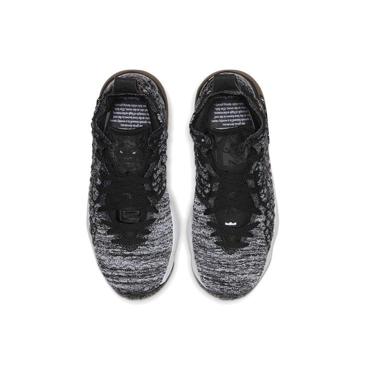 Nike LeBron 17 Черно-белый GS BQ5594-002