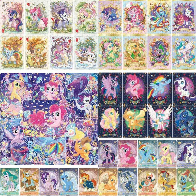 Genuine My Little Pony Card Friendship Eternal 6 7 8 Huiyue Series SC SLR SGR UR Cute Princess Anime Collectible Cards Toy