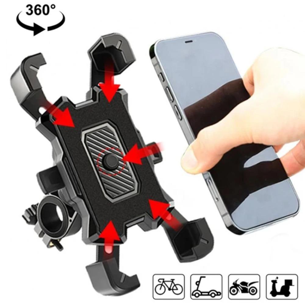 Non Slip Moto Motorcycle Stand Bracket Plastic Mobile Universal Holder Practical Bicycle Holder
