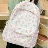 Adjustable Strap Bow Backpack Lightweight Teenagers Shoulder Bag Students School Bag Travel