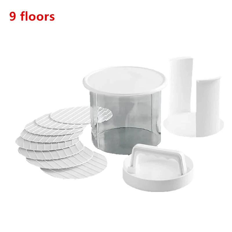 Multi‑Layer Burger Patty Maker Non‑Stick Beef Mold Freezable Hamburger Patty Box With Storage Container For Bbq Home Kitchen Use