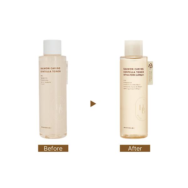 HEVE BLUE Тоник с центеллой Salmon Caring 200 мл