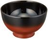 Shikkodo Soup Gradient Black "Yamanaka Lacquerware" Bowl, Paint, Inside, SI-05