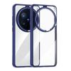HD Прозрачный ударопрочный бампер Чехол Для Vivo X200 Pro X200Pro Mini Прозрачный ПК+Металлическая Рамка Защитная крышка funda