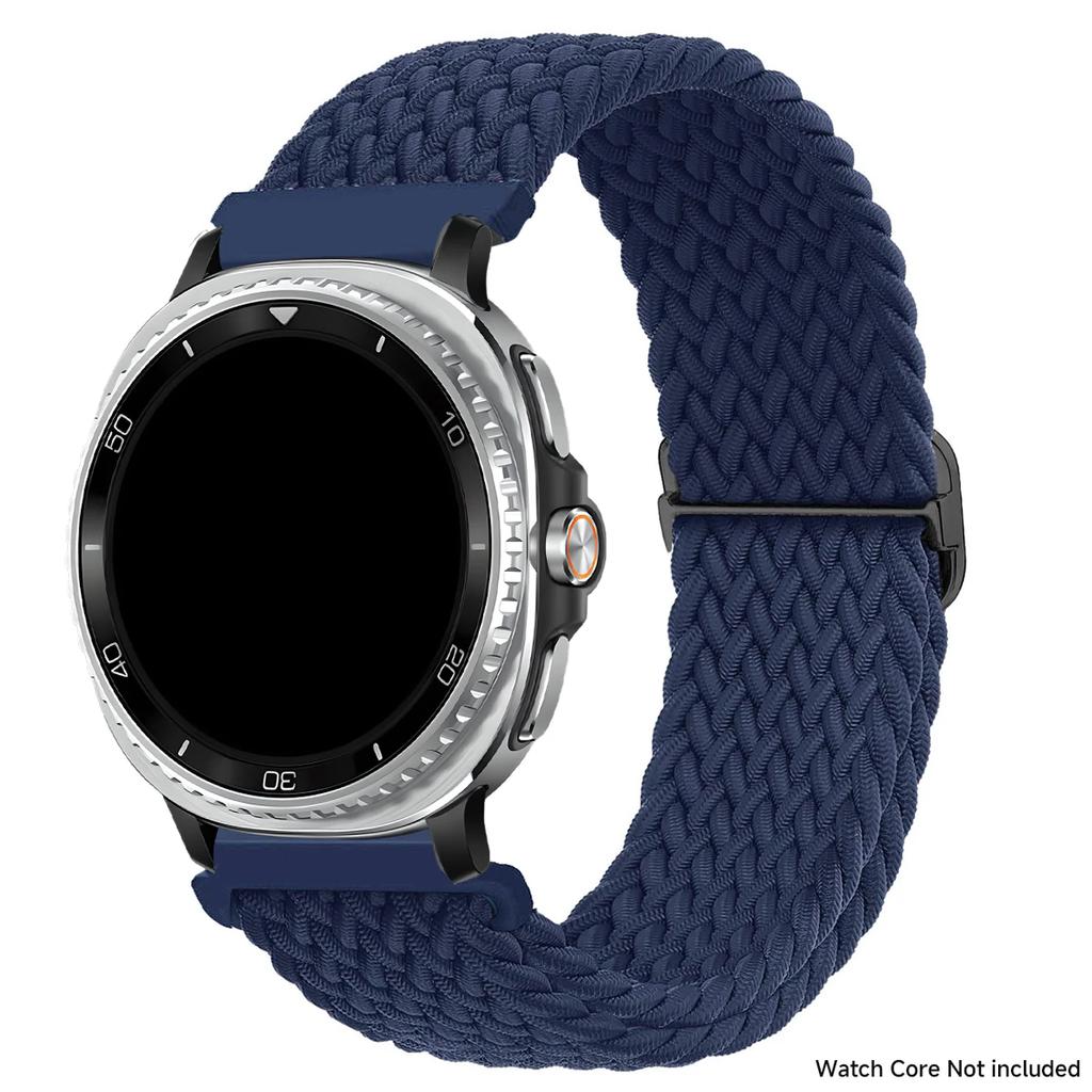Плетеный нейлоновый ремешок для Samsung Galaxy Watch 8 40 мм 44 мм/Watch 8 Classic 46 мм, ремешок без зазоров для Galaxy Ultra 2025, нейлоновый браслет