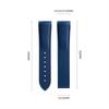 Фторкаучуковый Резиновый Ремешок для Часов 19мм 20мм 21мм 22мм Для Longines HydroConquest L3 GMT Pioneer Zulu Time Ремешки Браслеты