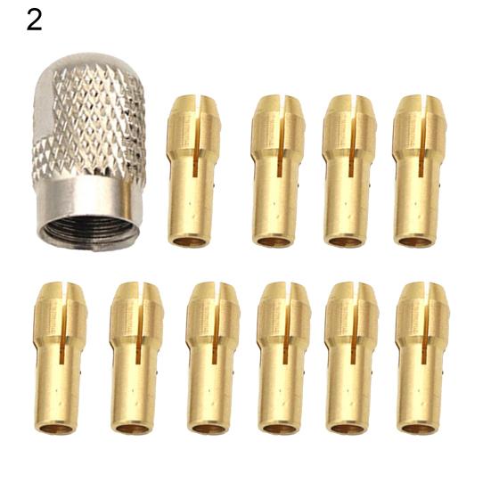 Hard Drill Collets Hard Wear Resistance Set 16mm Mini Twist Drill Chuck Set